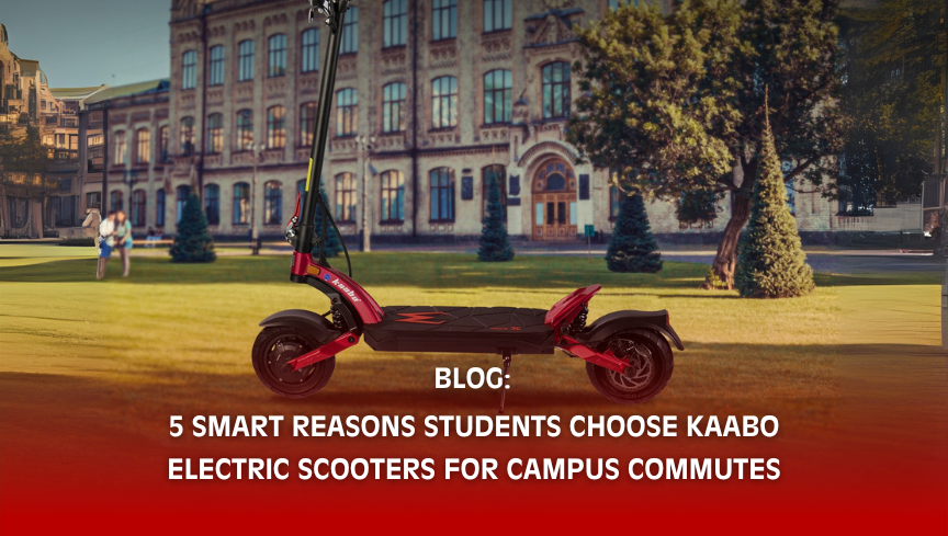 5 Smart Reasons Students Choose Kaabo Electric Scooters for Campus Commutes