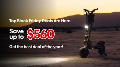 Unleash the Savings: Kaabo USA Scooters Black Friday Extravaganza!
