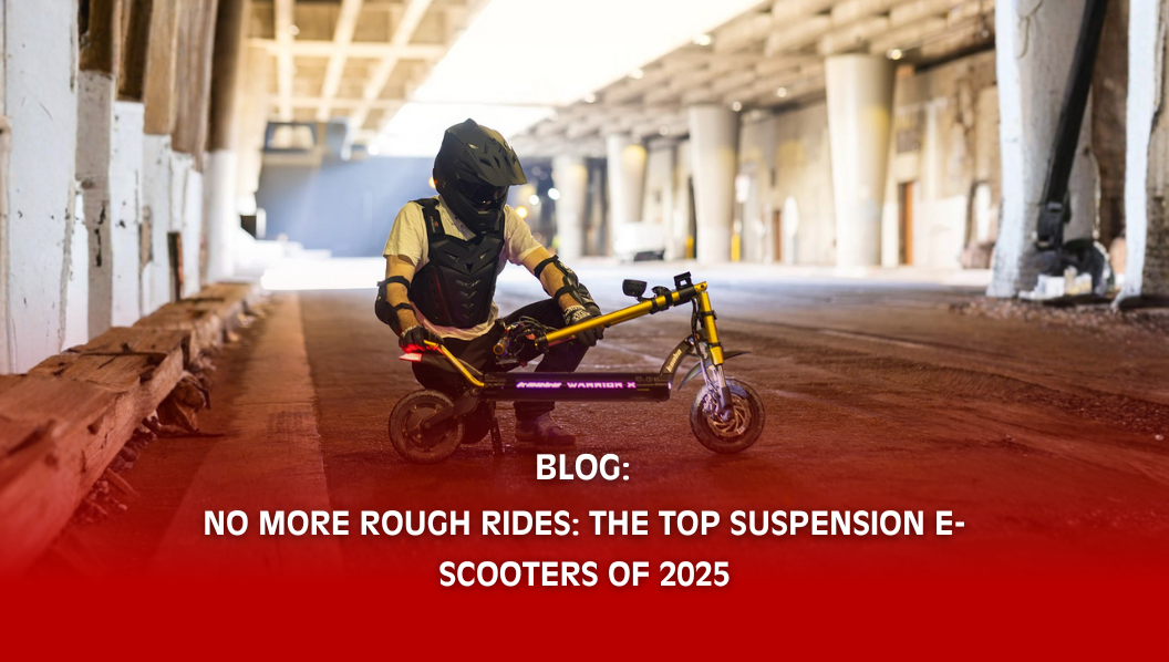 No More Rough Rides: The Top Suspension E-Scooters of 2025