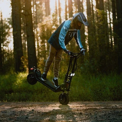 Trail Riding With Kaabo USA Electric Scooters