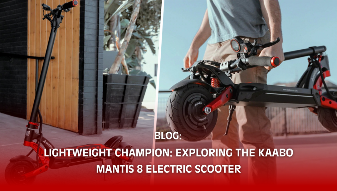 Lightweight Champion: Exploring the Kaabo Mantis 8 Electric Scooter