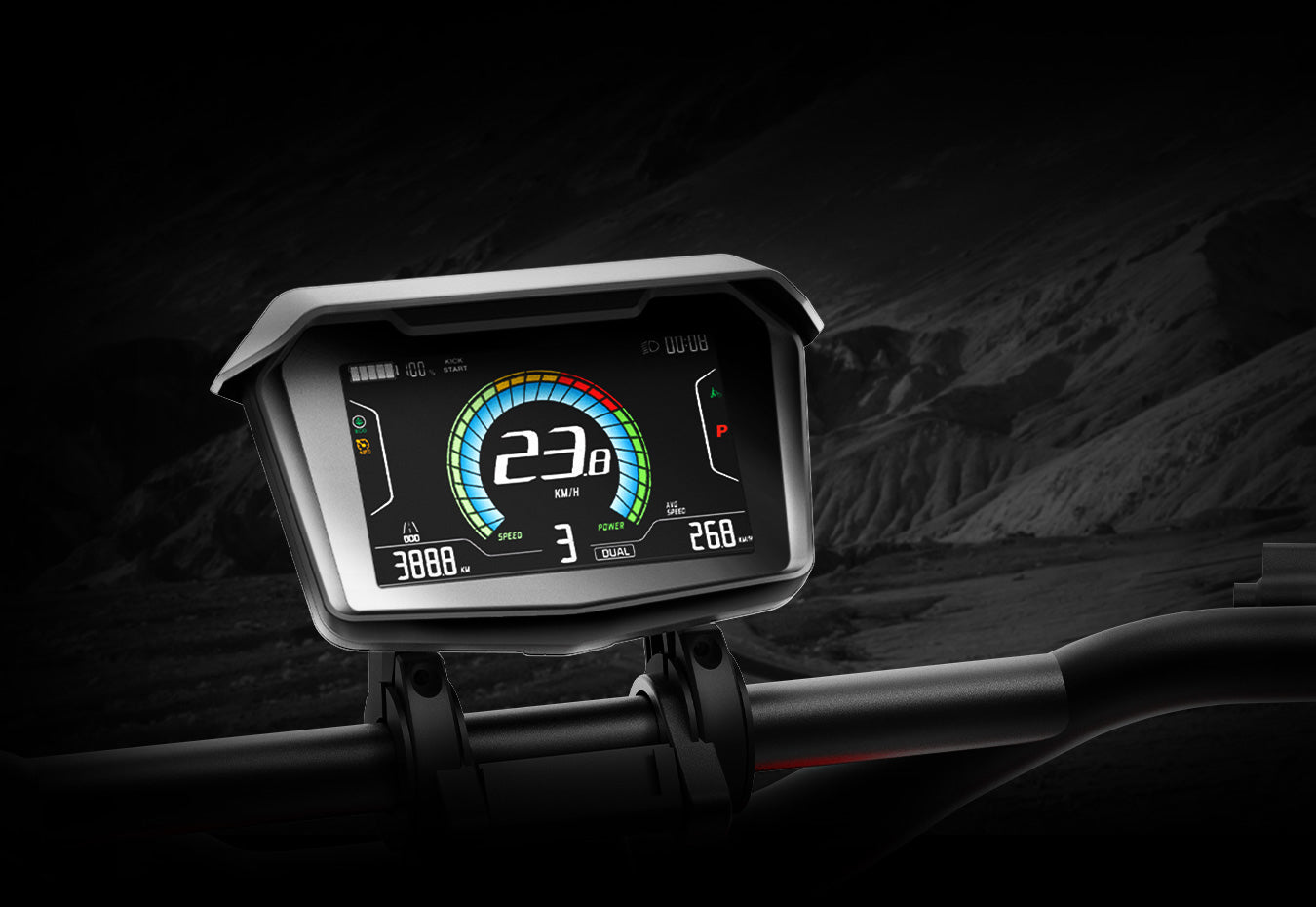 SMART 4-INCH DISPLAY — NFC UNLOCK & QUICK CHARGE