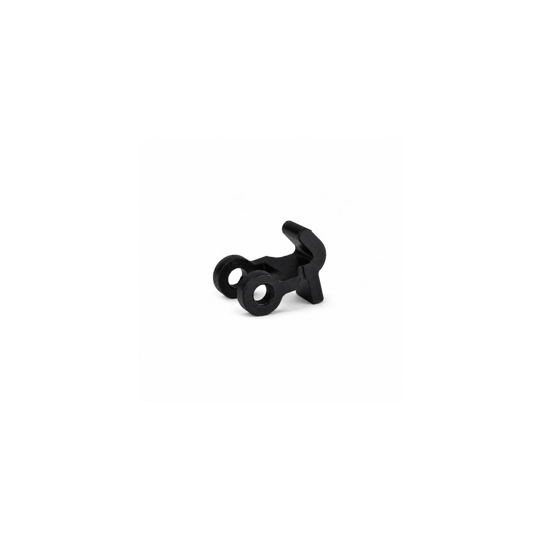 Black Kaabo Mantis King Pro electric scooter handlebar hook shown from a different angle.