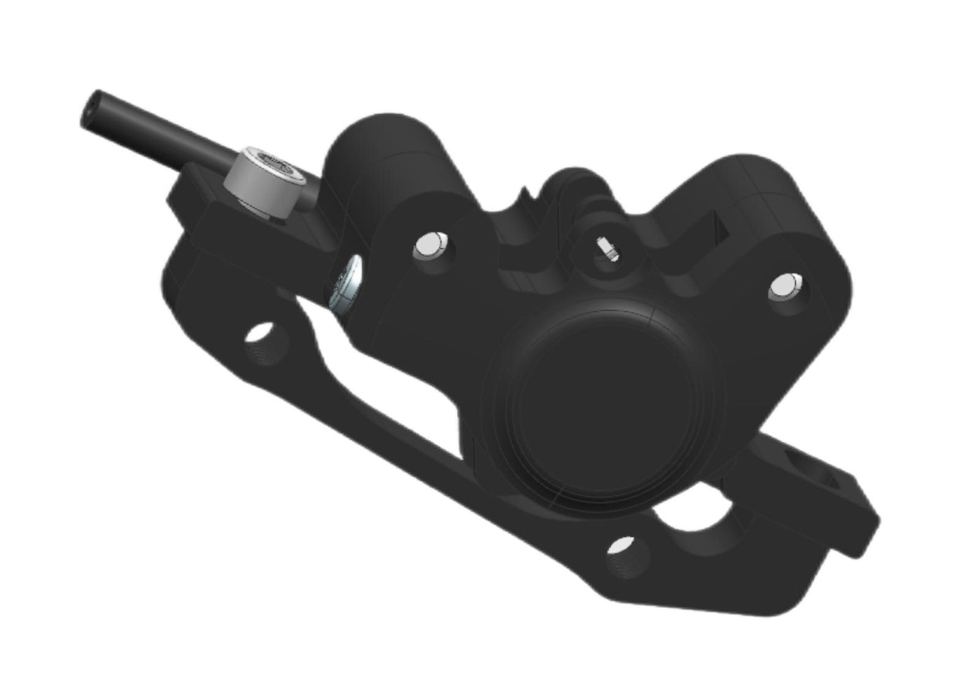 Kaabo Warrior 11 Pro fully hydraulic brake caliper