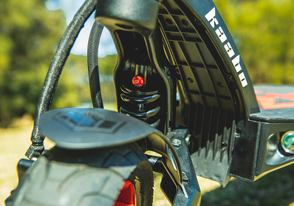 Kaabo Mantis King GT Adjustable Suspension Detail