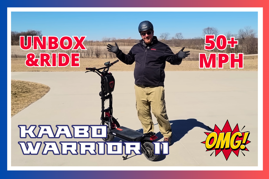 Kaabo - Warrior 11 Pro+ - 50+MPH Electric Scooter