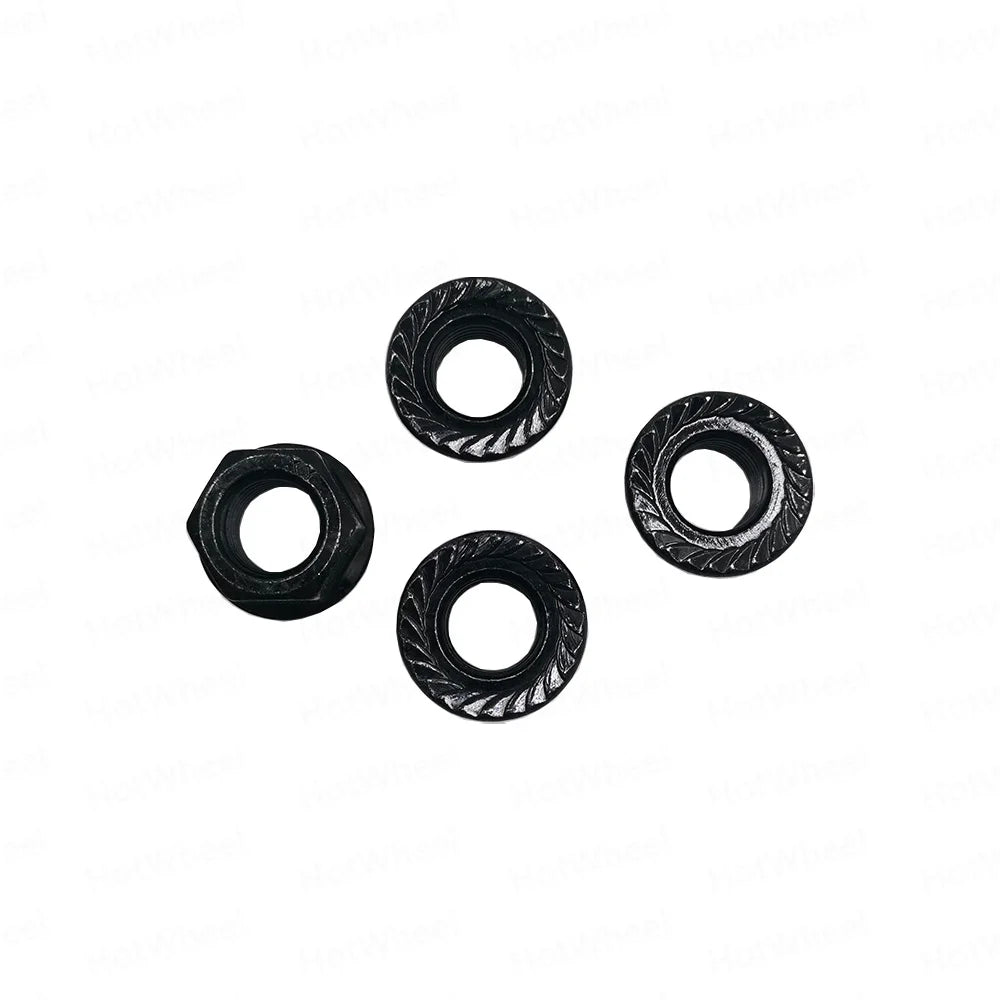 Set of four Kaabo USA Mantis X Plus wheel nuts for Mantis 10 Lite, Mantis X Plus, Warrior 11 Pro+, and King GT Pro electric scooters.