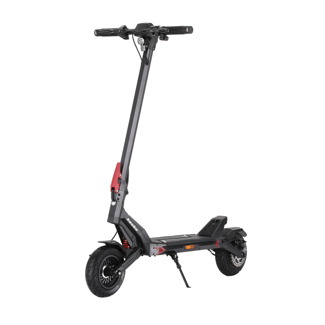 Front view of Kaabo Urban commuter electric scooter on white background