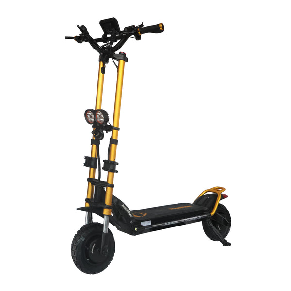 Kaabo Warrior X Plus – 44 Mph Dual 1100W Electric Scooter | Kaabo USA