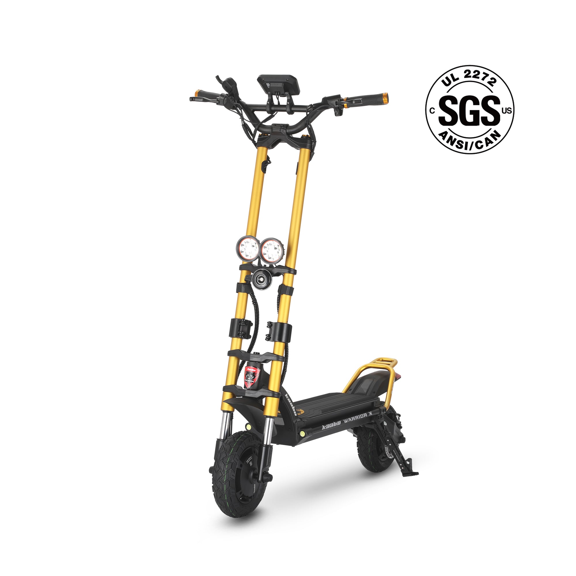 Kaabo Warrior X Max – 44 Mph Dual 1100W Electric Scooter – Kaabo ...