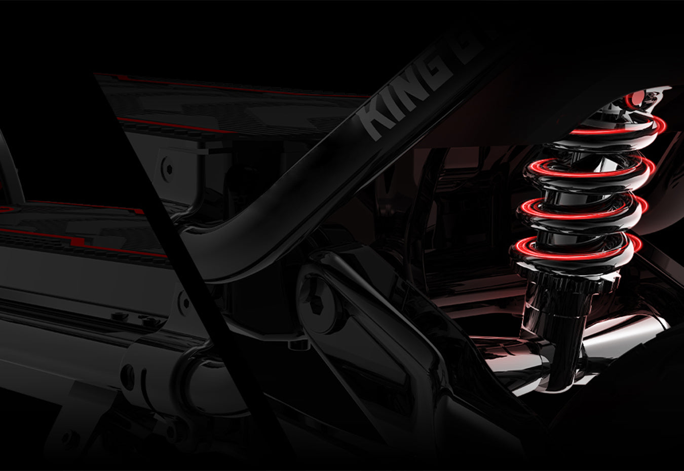 ADJUSTABLE FRONT & REAR SUSPENSION — CUSTOMIZE YOUR RIDE