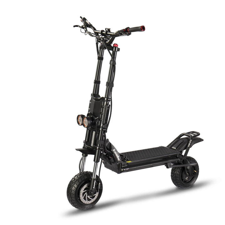 Kaabo King GTR electric scooter in black color, high performance dual motor electric scooter for adults