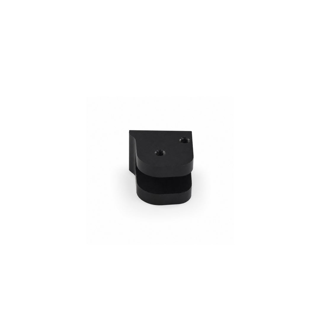 Black kickstand mounting bracket for Kaabo King GTR Max and Warrior 11 Max, front view