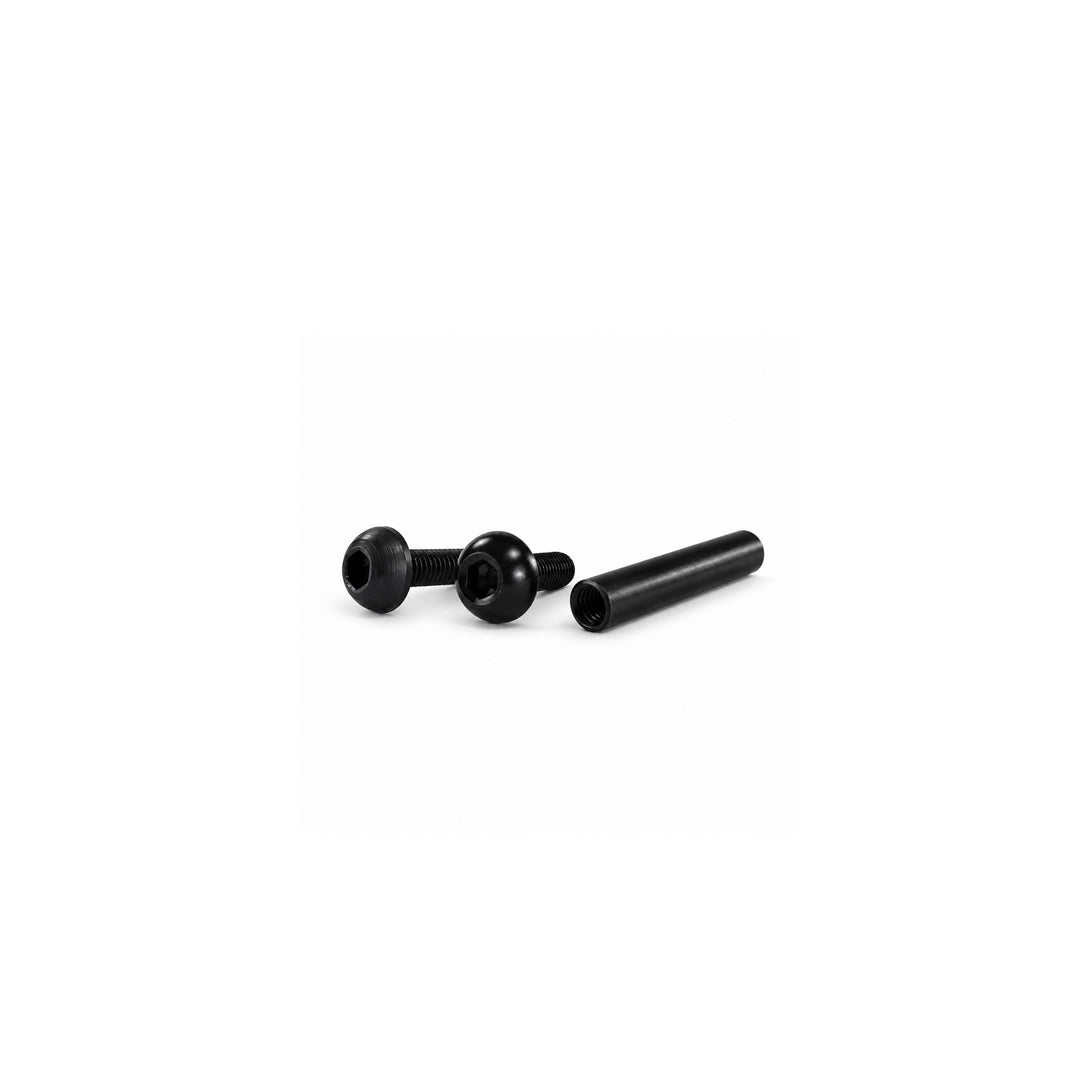 M8 × 60 mm double-ended bolt set with threaded sleeve and two hex socket bolts