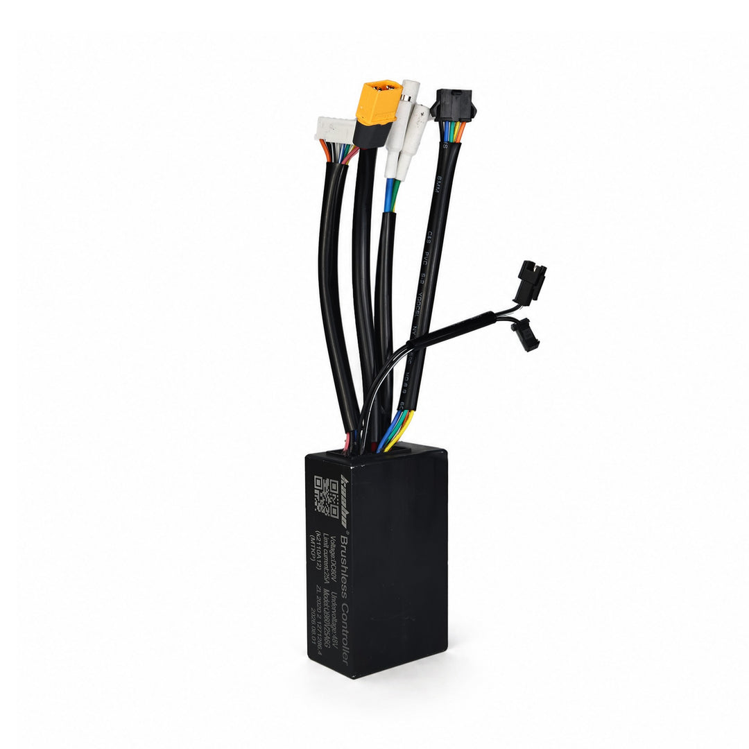 Kaabo Mantis King Pro controller with wiring and connectors