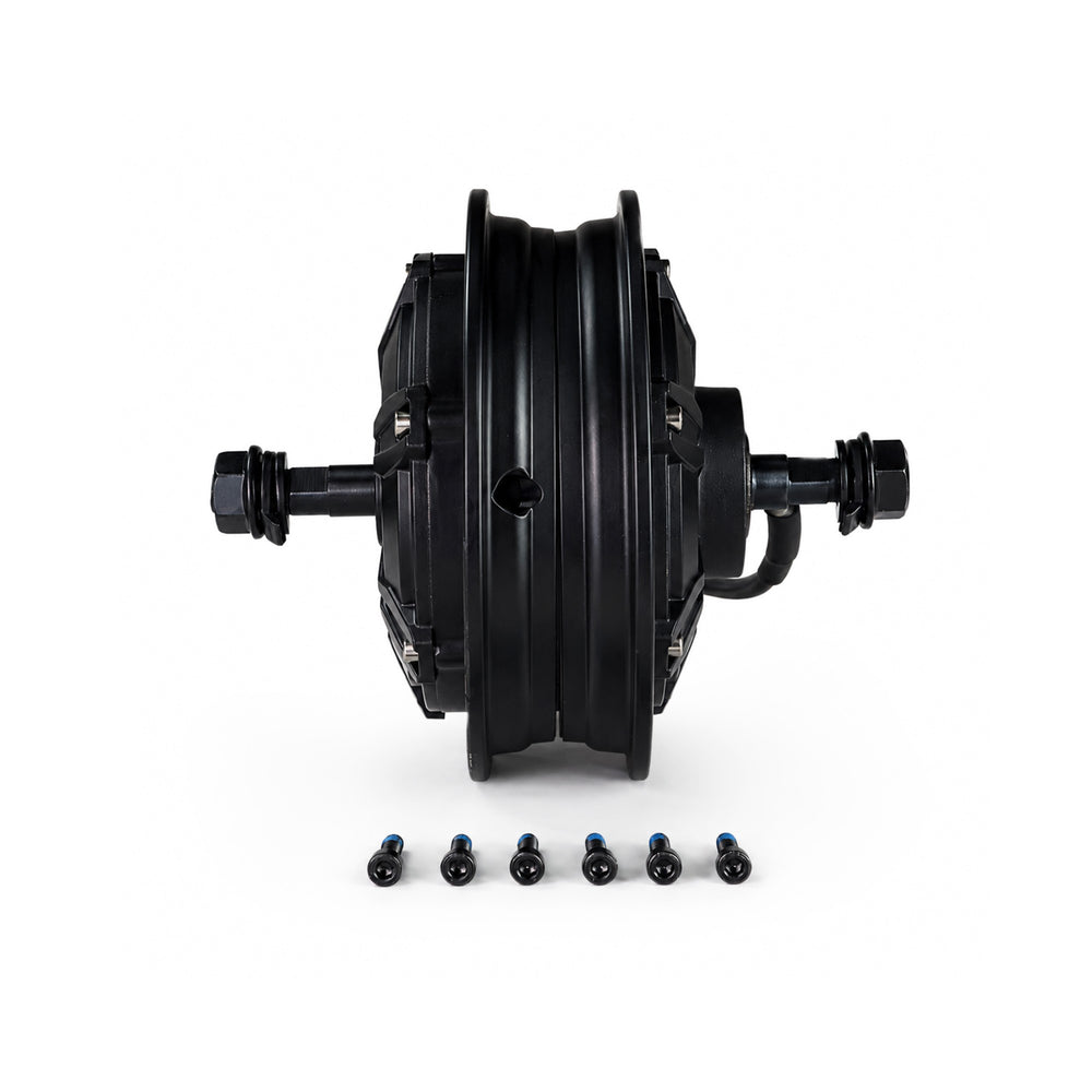 Kaabo Mantis King Pro electric scooter hub motor side view