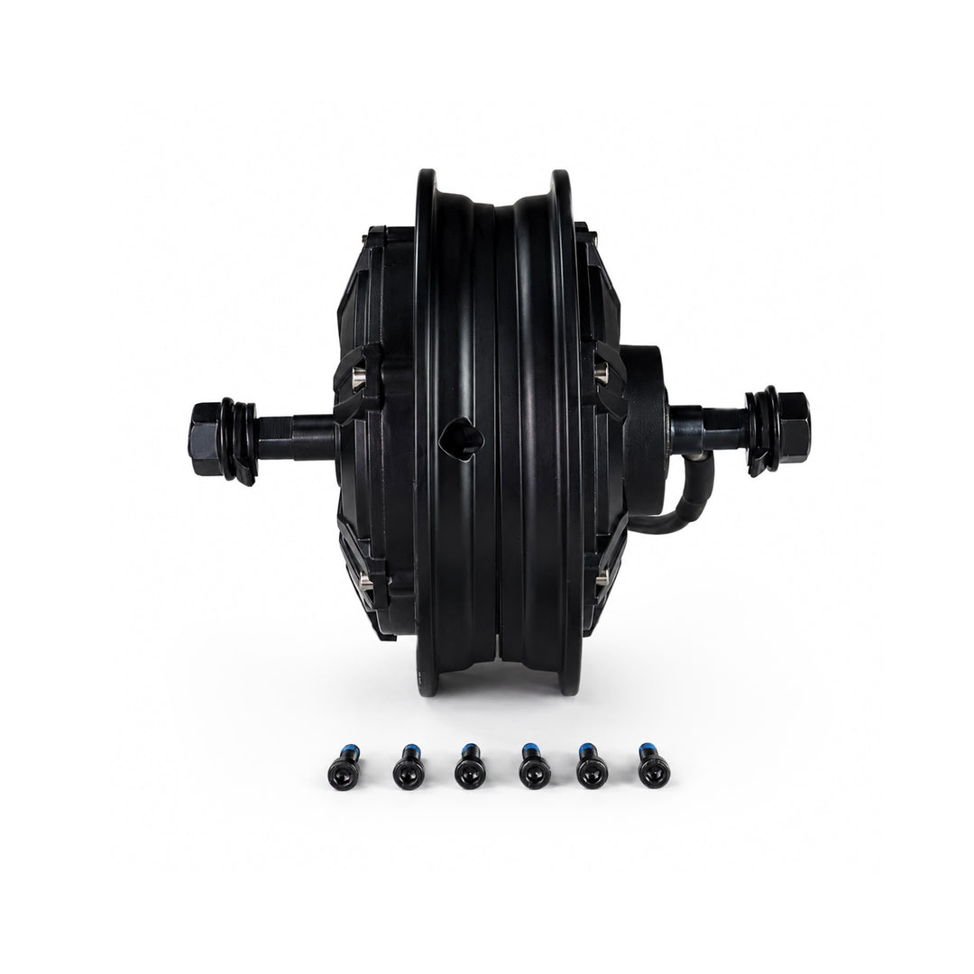Kaabo Mantis King Pro electric scooter hub motor side view