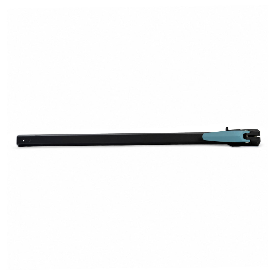 Genuine Kaabo Urban folding stem assembly with black steering tube and blue folding lever