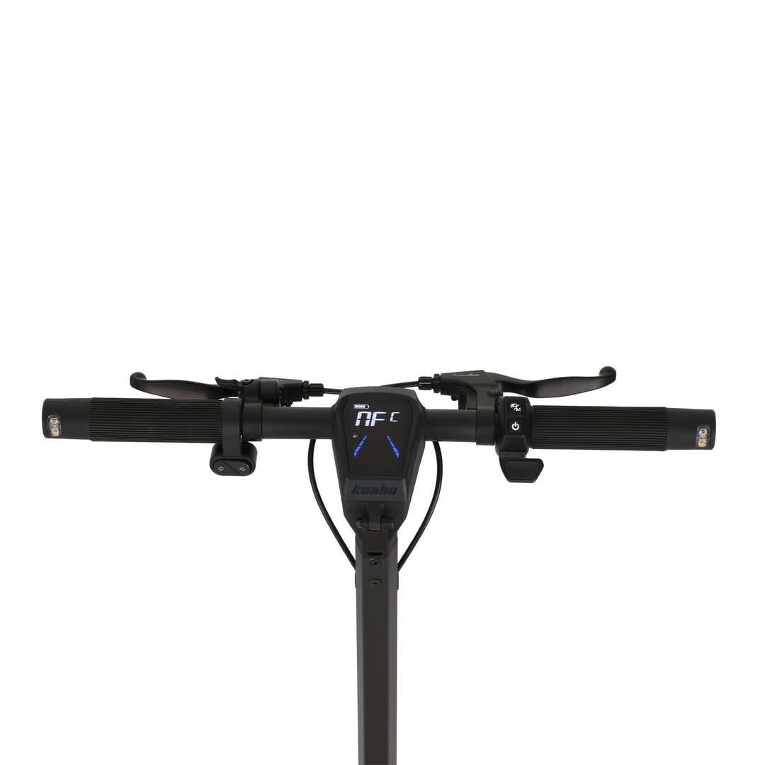 Kaabo Urban electric scooter handlebar with NFC display and control buttons