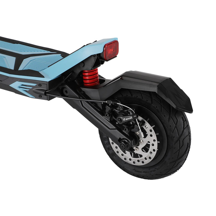 Kaabo Urban electric scooter rear wheel with disc brake and suspension