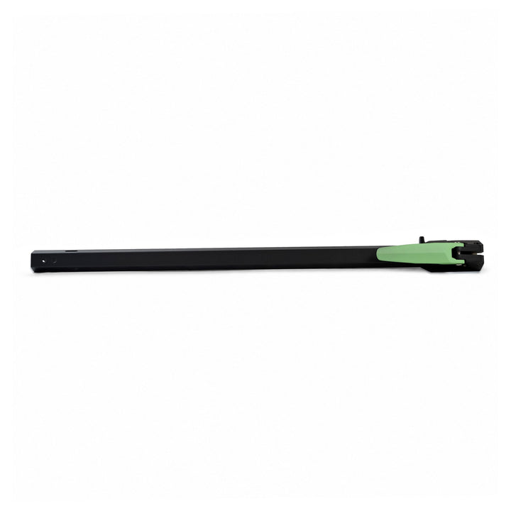 Genuine Kaabo Urban folding stem assembly with black steering tube and green folding lever