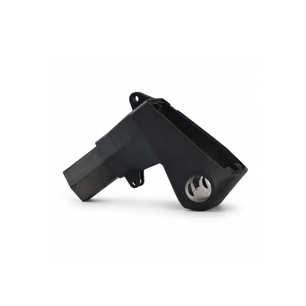 Kaabo Urban handlebar stem mount with circular handlebar clamp, metal insert, and display housing attachment points.