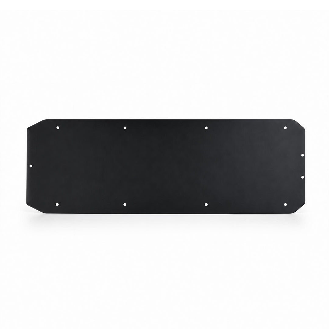 Black deck cover plate replacement for the Kaabo Warrior X Max electric scooter.