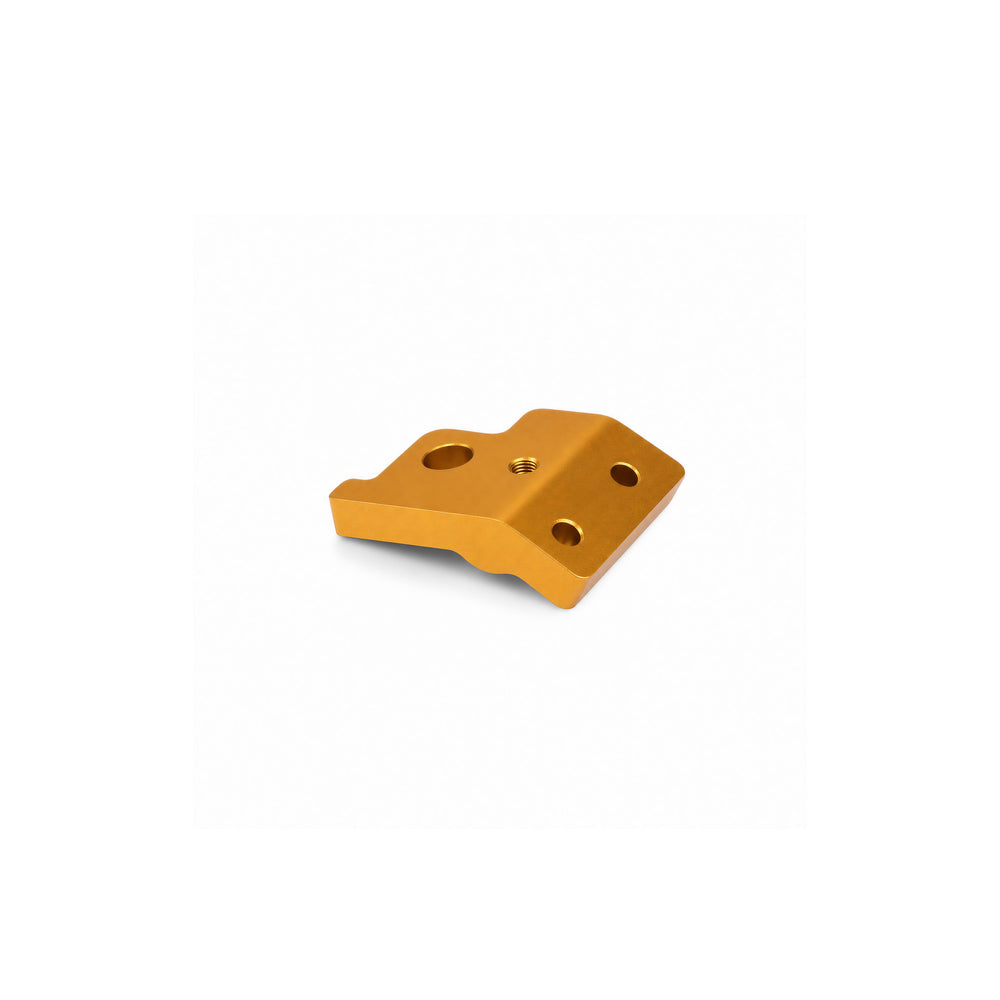 Gold kickstand mounting bracket for Kaabo Warrior X Max electric scooter