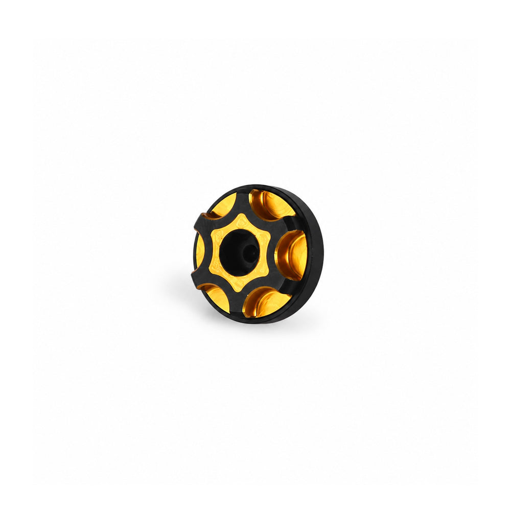 Gold front fork top cap bolt for Kaabo Warrior X Plus and Warrior X Max