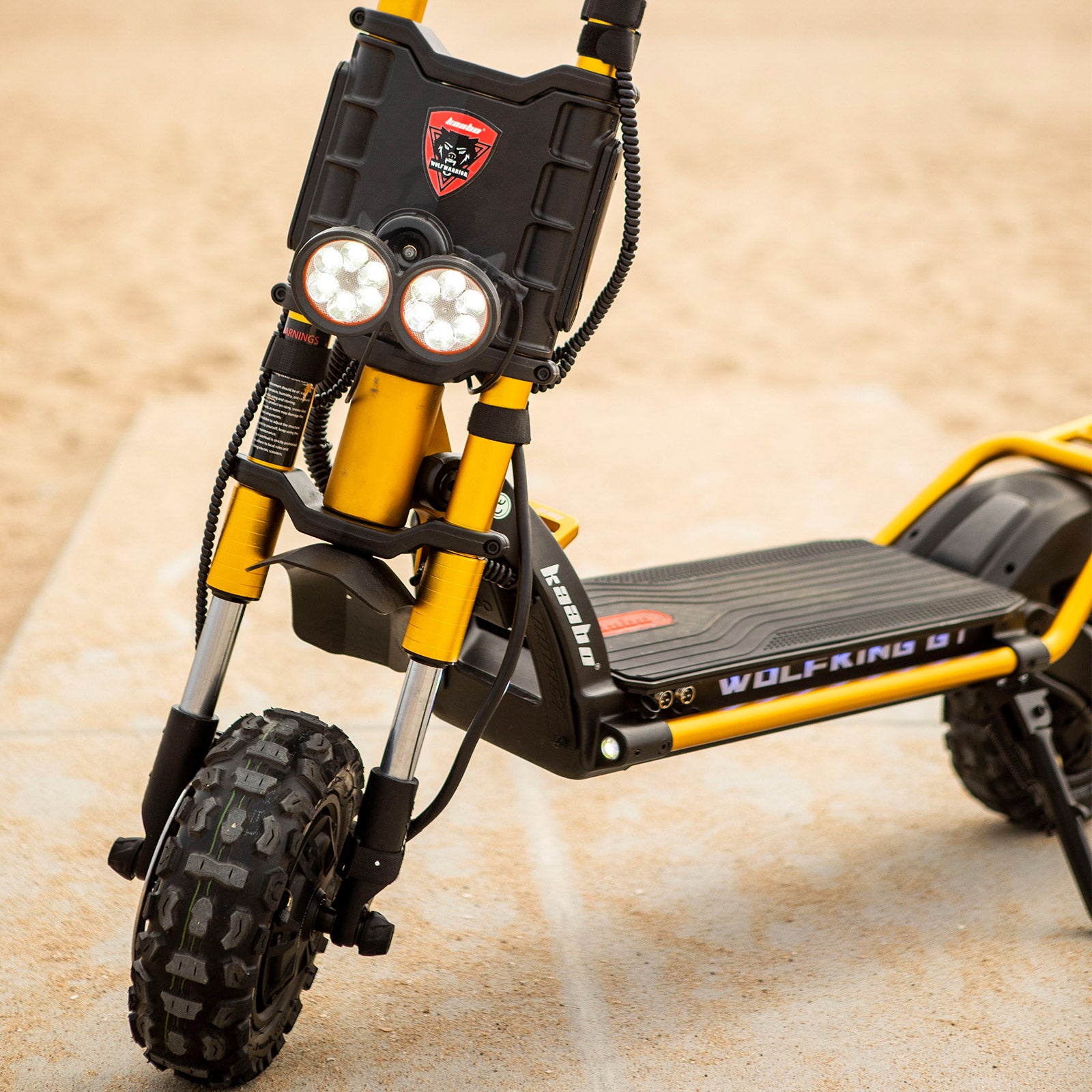 Gt Pro Moped Rack Kaabo Wolf King GT Pro: Ultimate Off-Road Scooter - 2000WX2 & 62 MPH ...
