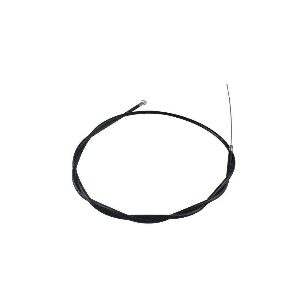 Kaabo Mantis X Plus electric scooter front brake cable showing the black cable and connector for the Kaabo USA Mantis X Plus e-scooter.