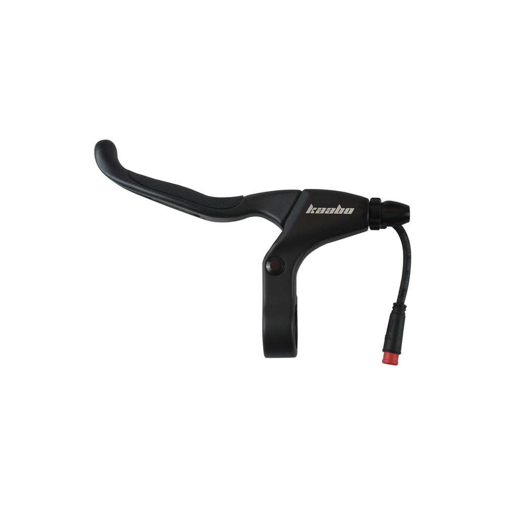 Kaabo USA Mantis X Plus electric scooter with mechanical brake lever on the left handlebar.