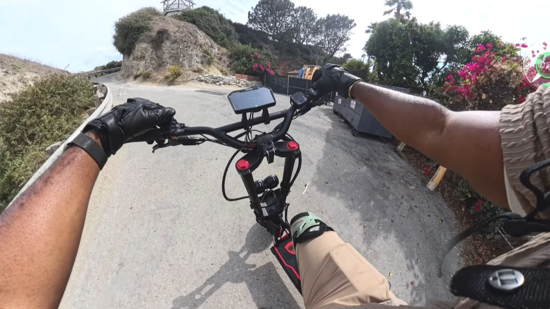“ Tried a fun hill climb test—Warrior 11 Max absolutely ate it up! 