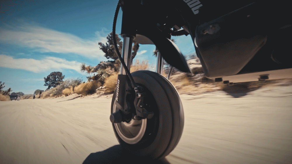 Motorcycle-Grade Front. Adjustable Rear.